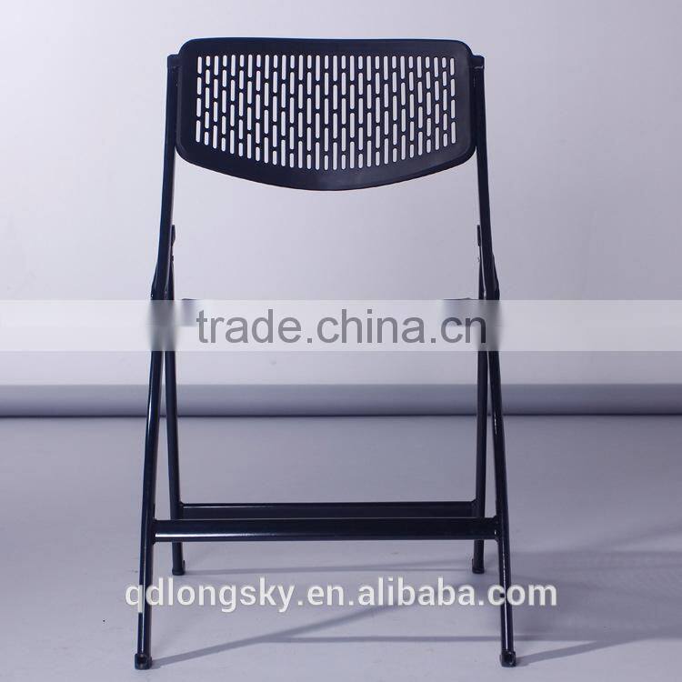 LS-4042 Hot Sale White Plastic Wedding Folding Chair Cheap Plastic Wedding Banquet Rental Folding Chair