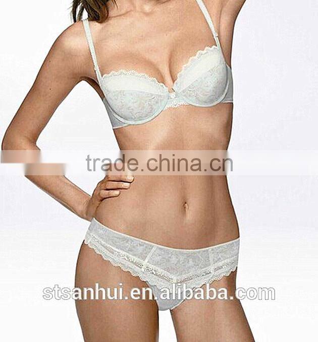 sexy net bra and panty new design OEM factory price shantou