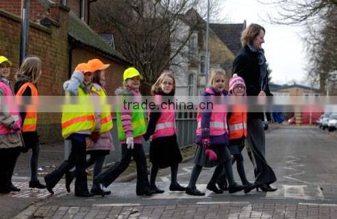 High Visibility reflective school LED child safety vest