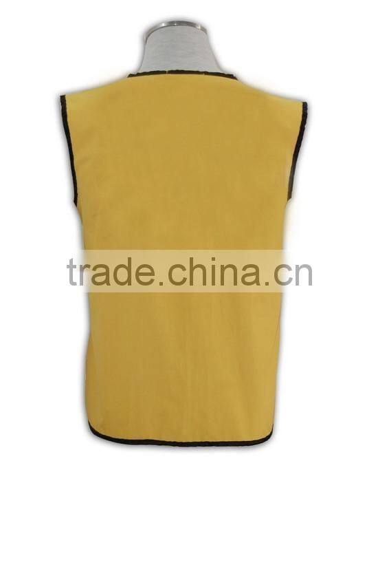 ISO 9001 Audit factory plain color custom deep v neck vest