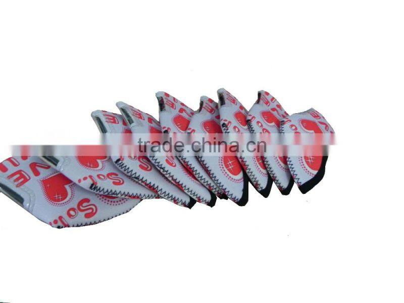 New deisgn Custom Neoprene golf iron headcover set