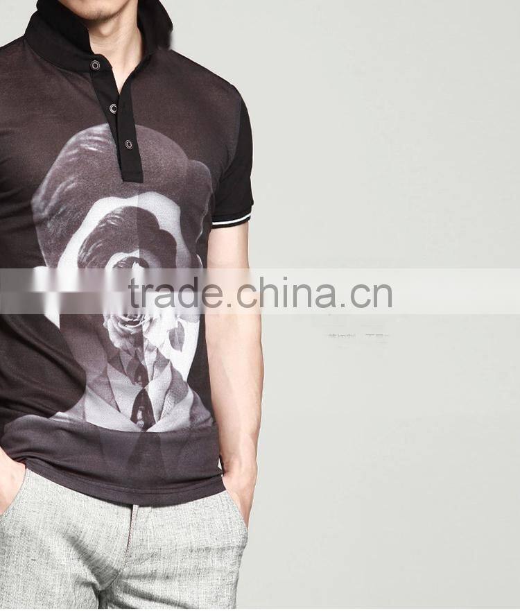 2015 men polo t shirt high quality hot sale popular short sleeve polo t shirt made in China P-6.