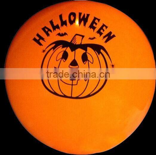 Promotional 100% thickening Latex Halloween balloon decoration party special occasion