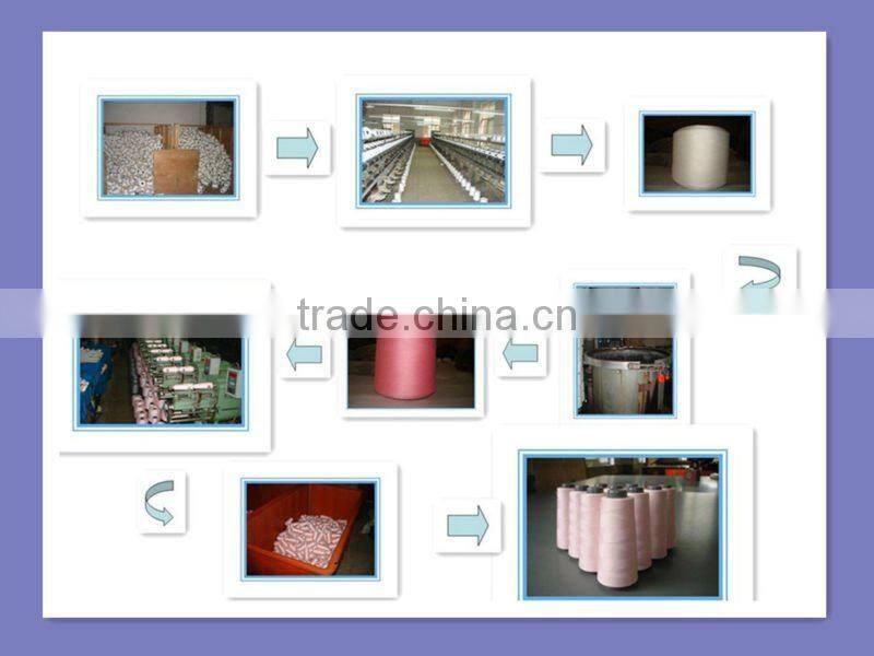 Mercerized crochet cotton prewound bobbin thread