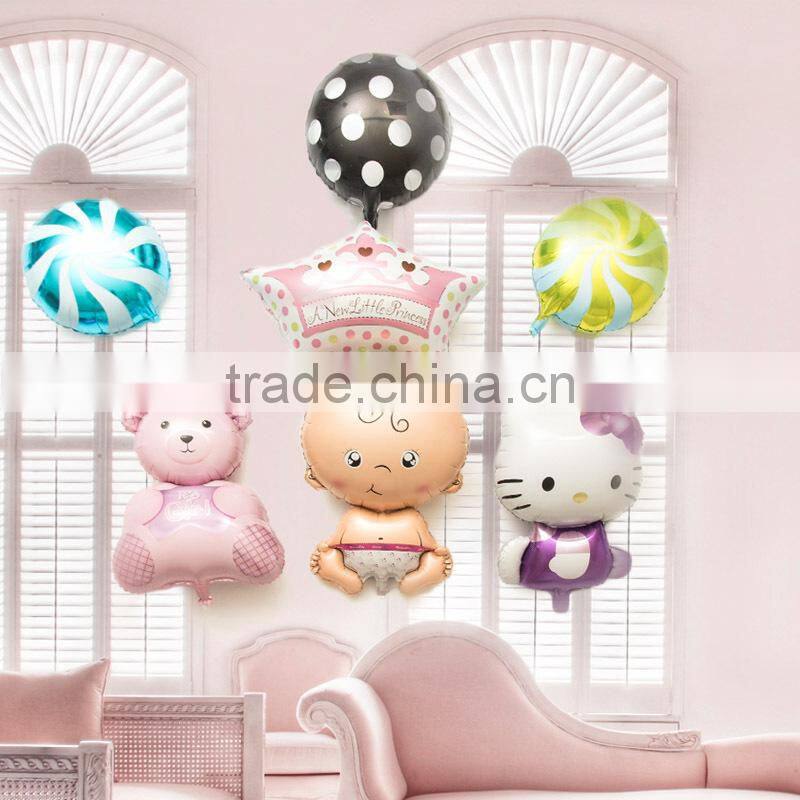 New different designs animal pet aluminum foil helium balloon for party