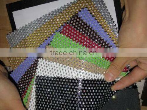 Chinese punching glitter fabric for phone case decoration