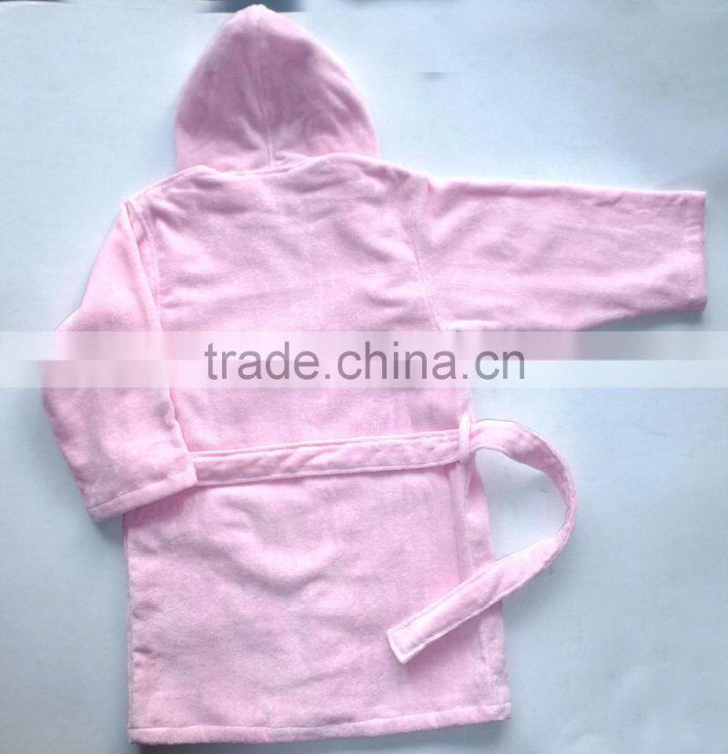 Full length kids terry cloth robes