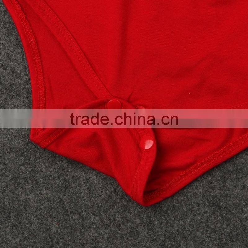 Children's christmas red rompers and deer harem pants clothes sets boutique outfit