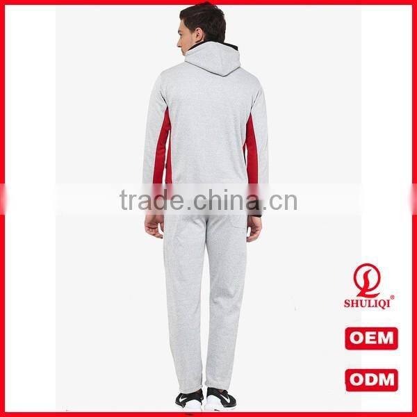 New Design Athletic Wear cotton comfortable quality sport suit / custom sport tracksuit for men wholesale H-1911