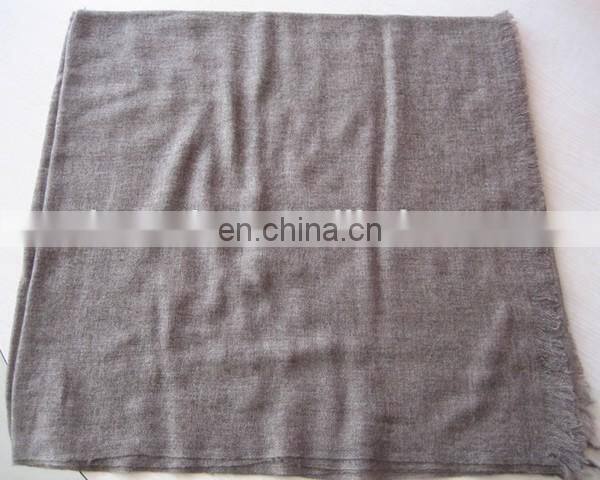 Manufacturer many colors woven pattern light weight pure 100%cashmere stoles