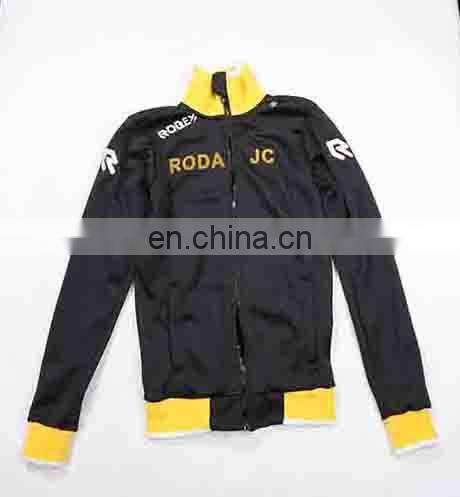 2015 new style plain cotton tracksuit for men