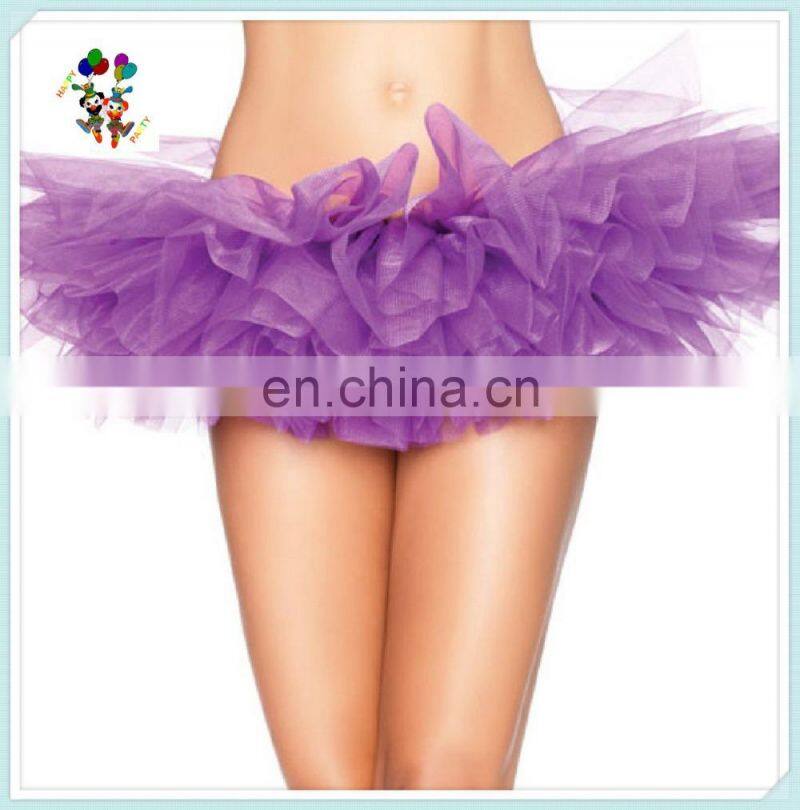 Adult Girls Party Wear Tulle Puffy Colors Tutu Skirts HPC-3103