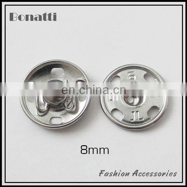 30mm metal sewing on snap button