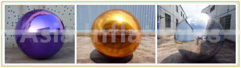 Inflation Silver Mirror Balloons Commercial Use / Inflatable Mirror Balloon Shining / Inflatable Mirror Balls