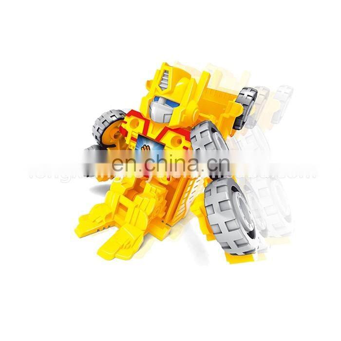 Customizable Radio Control Deformable Car Kids Educational Toys