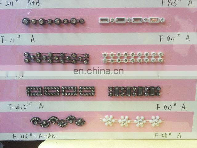 SS8 Plastic ab crystal rhinestone trimming for garments