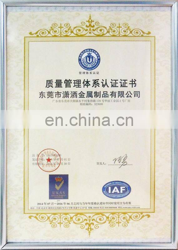 Custom Metal+leather Ashray for Business Gift