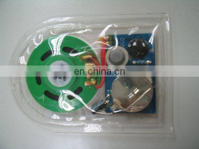 Preloaded Waterproof Voice Module With Squeeze Button