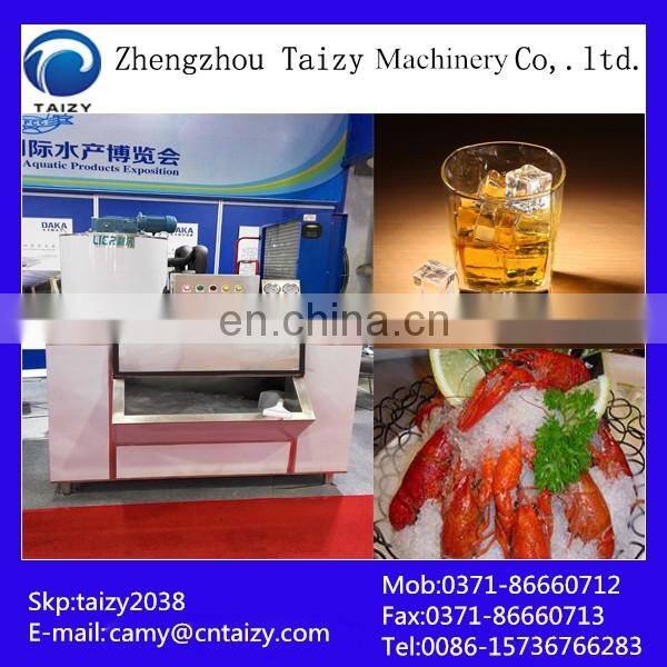 block ice crusher machine ice tube machine flake shape ice forming machine