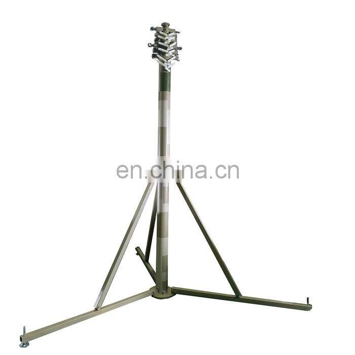 aluminum single mast one man telescopic lift