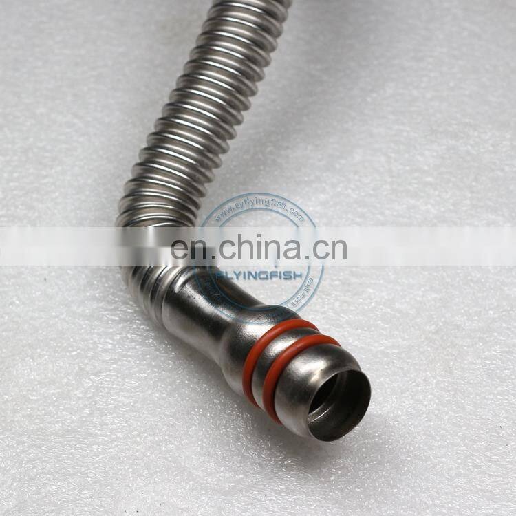 High Quality Turbocharger Oil Return Pipe 4931950 4938498 6751-51-8130 For QSB4.5 4D107 Engine