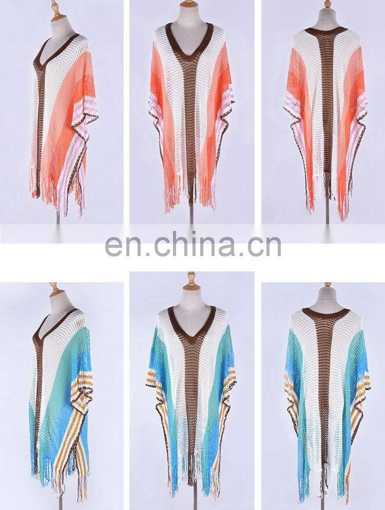 Oversize Crochet Beach Dress Cover up Sarong Kaftan Beach Tunic Plage Bathing suit cover ups Pareo Beach Bikini Cover up