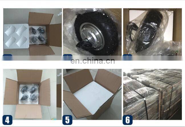 E-tech DC brushless 15 inch 24V/36V/48V electric scooter motor wheel 50w to 800w hub motor