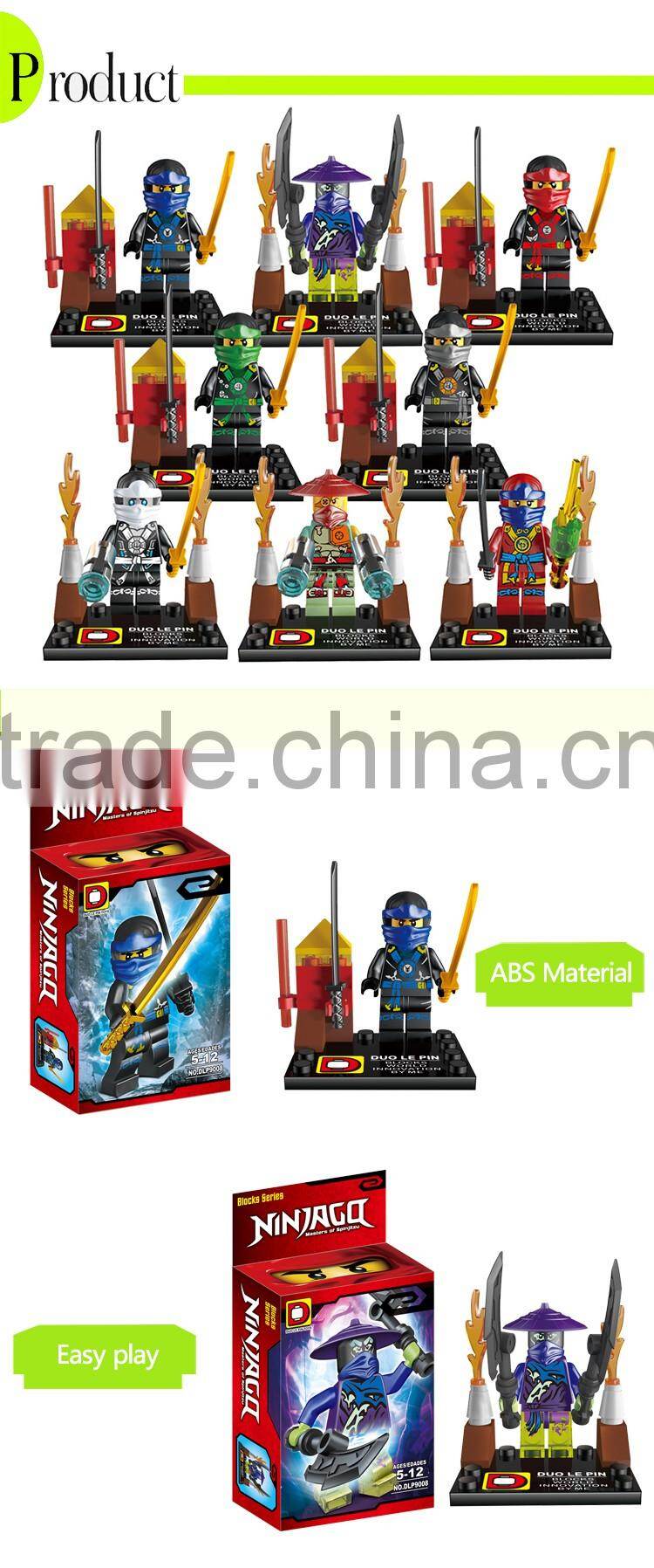 JSTOYS support customized minifigures toy building bricks for kids