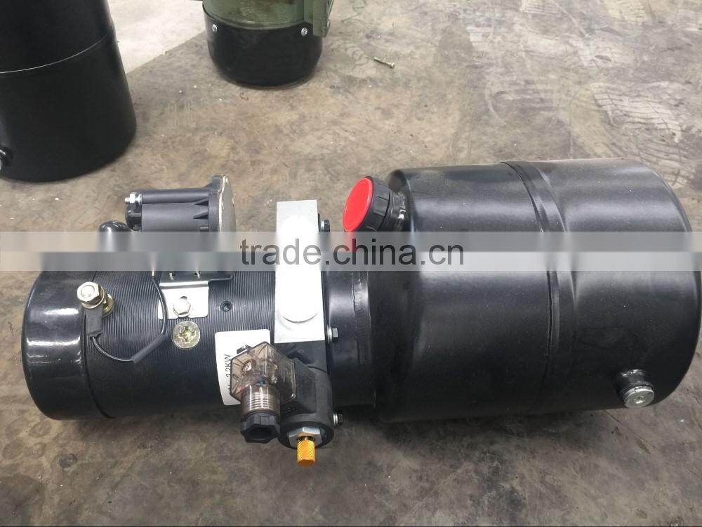 12v dc remote control hydraulic power unit,factory in china