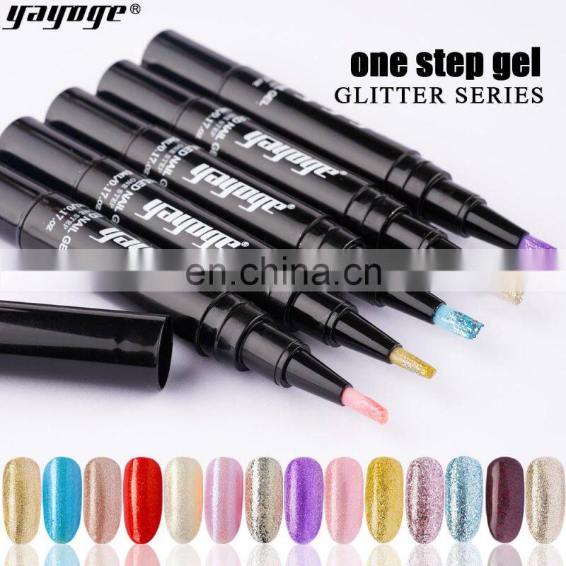 Factory private label one step soak off gel polish