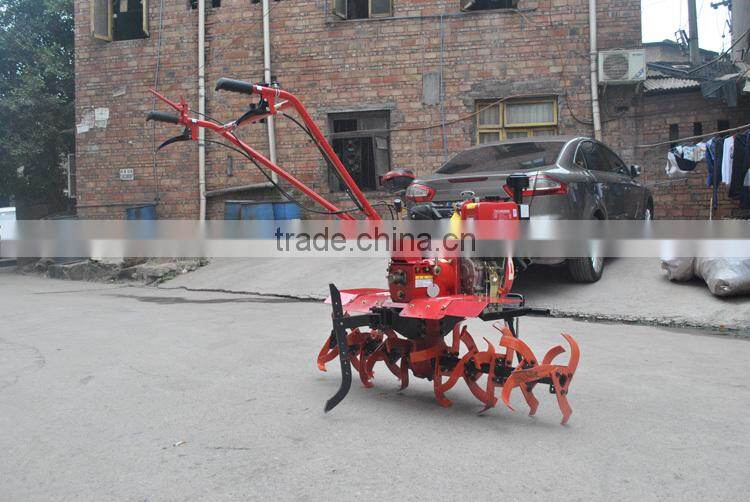 Hot Sale 9 HP Diesel Rotary Tiller For Agricultural Machinery