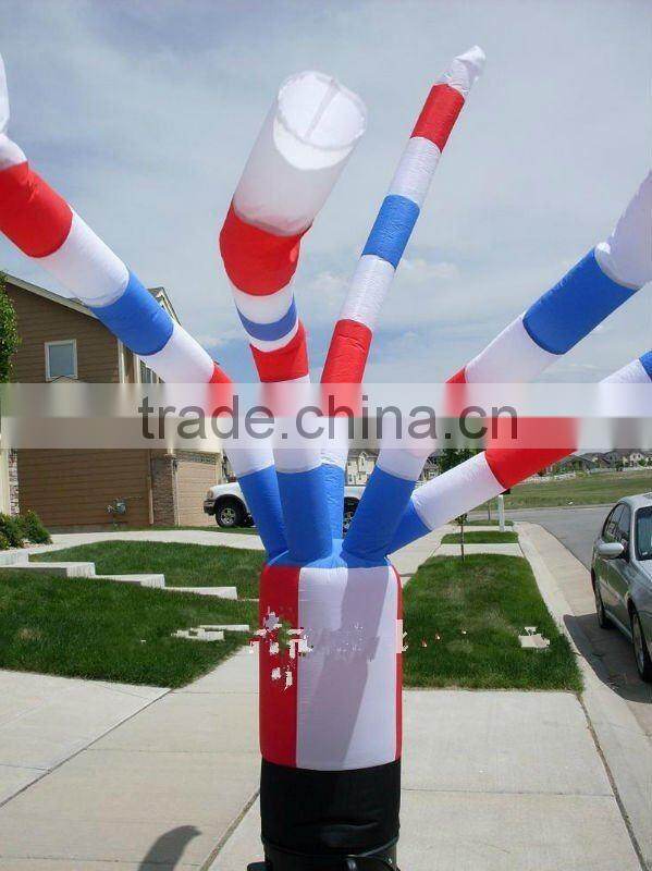 popular 5m inflatable sky dancer (5 piece tubes),mini inflatable air dancers