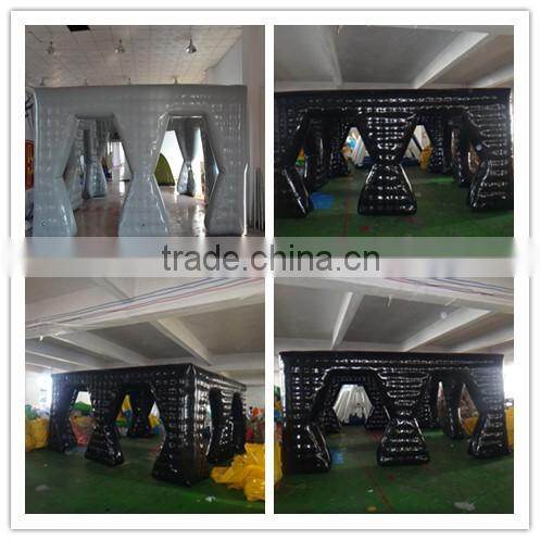 Inflatable lawn tent Large Inflatable tent inflatable cube tent white color