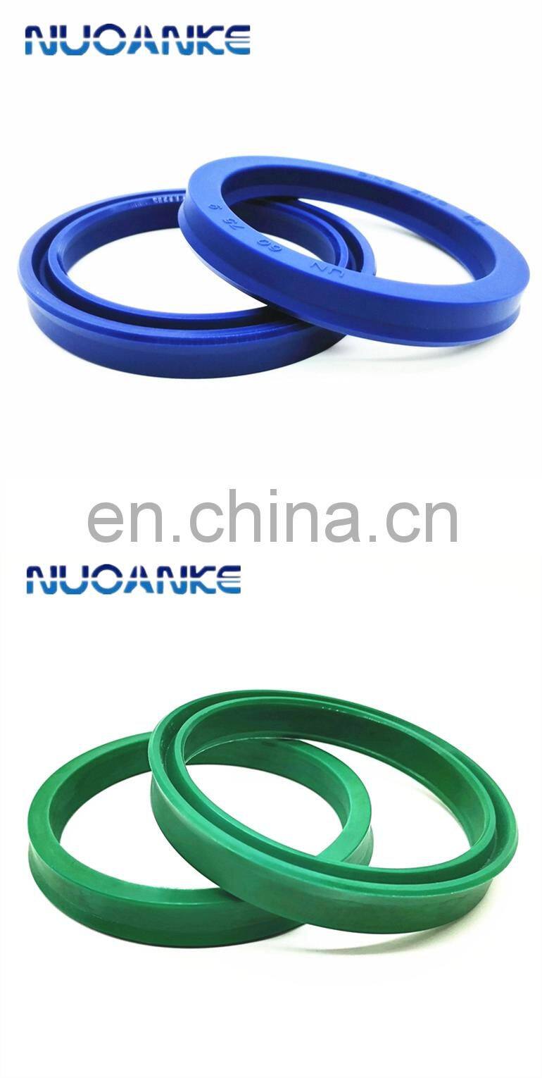 NUOANKE Hydraulic Cylinder Polyurethane Seal PU U Cup UN Piston Rod Hydraulic Oil Seal For Excavator