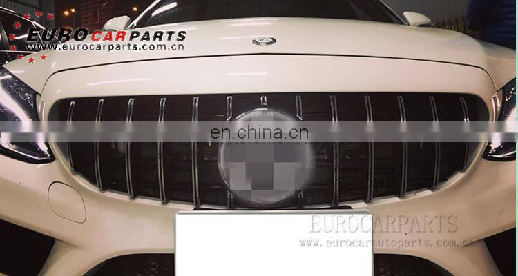 W205 gt grille for C-class W205 2014-2016year ABS W205 grille