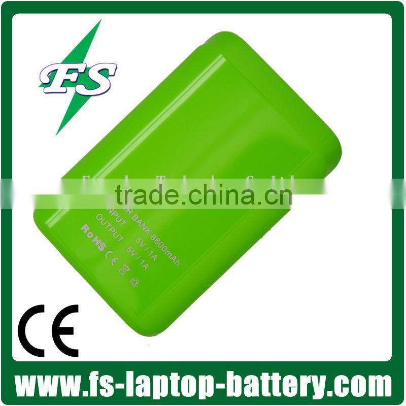 8600mAh power bank for iphone 5S/5C/5/4S/4,ipad,ipod,Nokia,smartphone,HTC,MP3,MP4,Samung Travel power bank