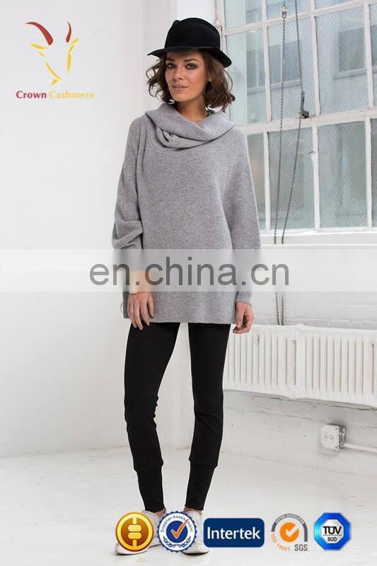 Cashmere Shawl Collar Fashion Poncho Plain Sweater Crochet Cardigan