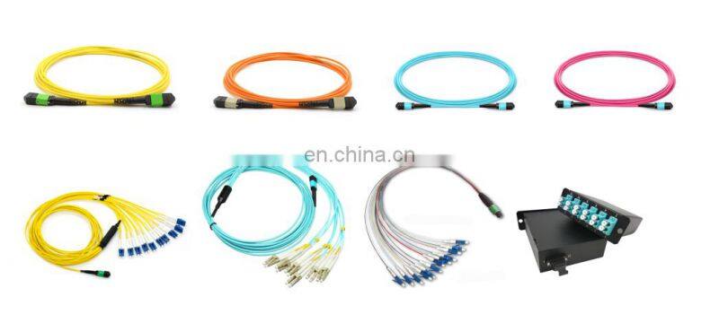 China-Made MPO/MTP Low Insertion Loss Optic Fiber Patchcord for SM MM Fiber