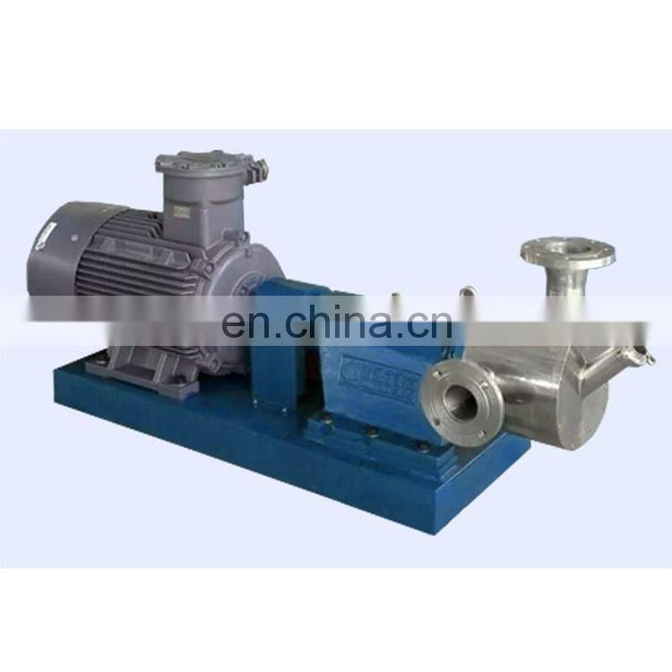 Single stage Inline high shear emulsifier/mixer/homogenizer/pump for pesticides