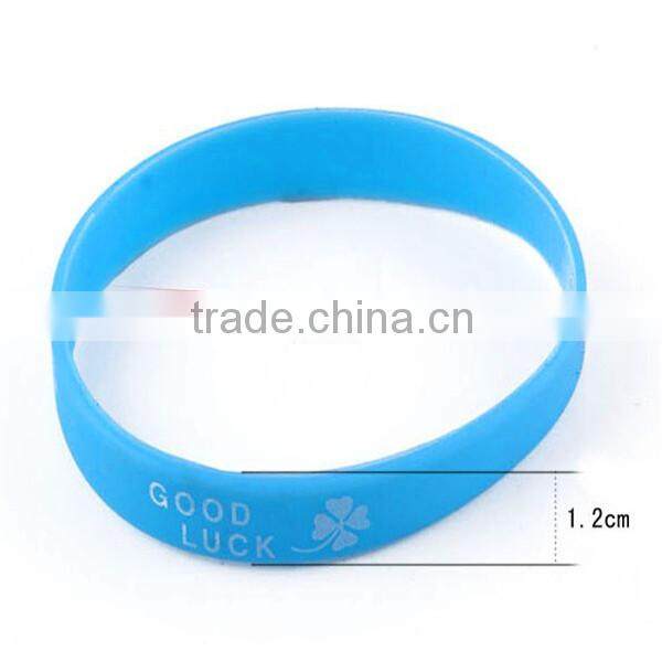Manufacturer from china stretch silicone bracelet