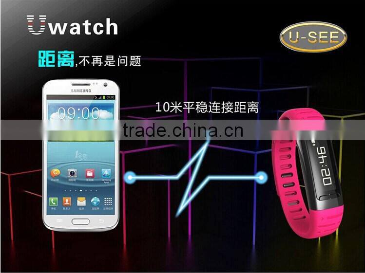 New Fashion U Watch U9 Smart Bluetooth Watch SmartWatch Wrist Pedometer Wifi Hotspots Android Phone U9 smart watch