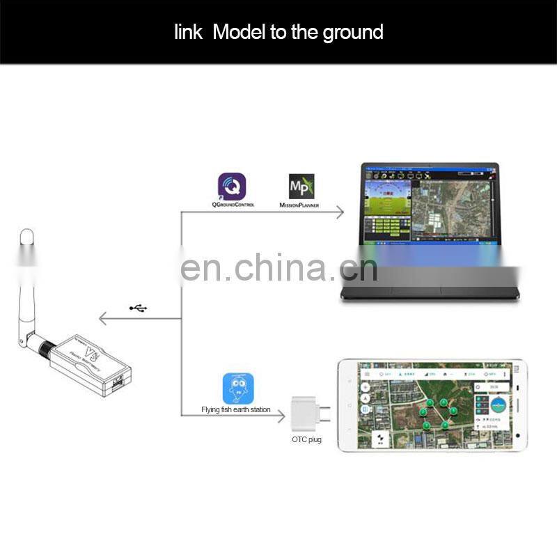 XROCK V5 915Mhz/433Mhz 1000mw Radio Telemetry Module Transmitter Receiver for Pixhawk/APM2.8 Flight Control UAV Drone