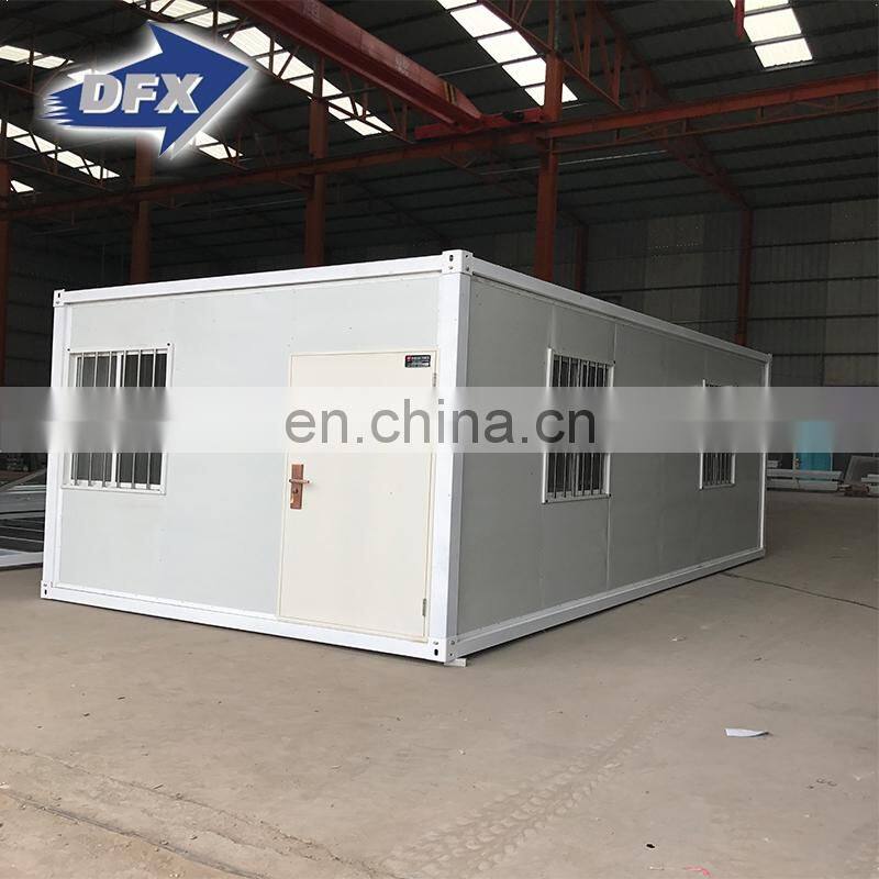 low cost prefabricated flat packing container house