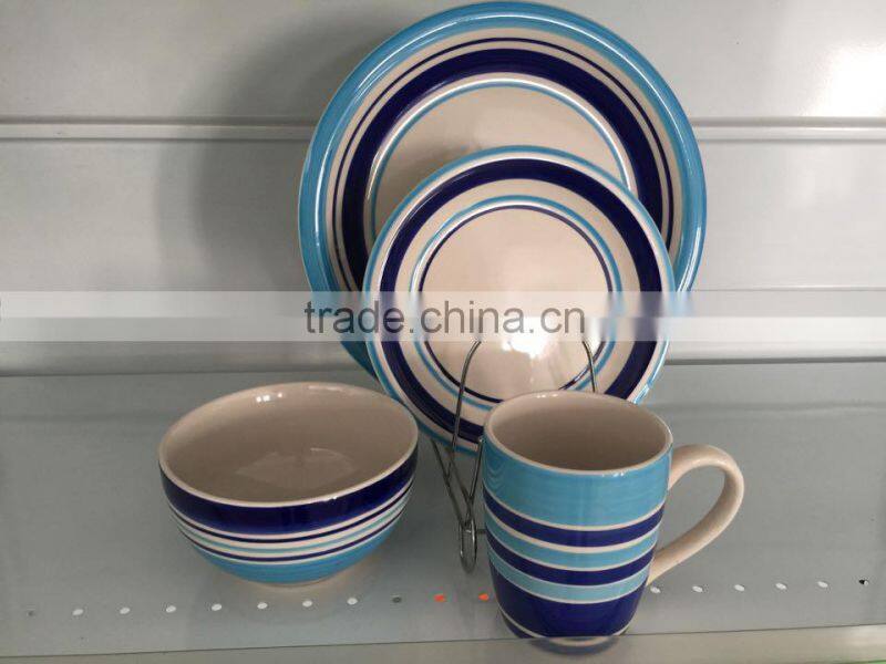 hand made ceramic dinner set,oriental dinner set,enamel dinner set