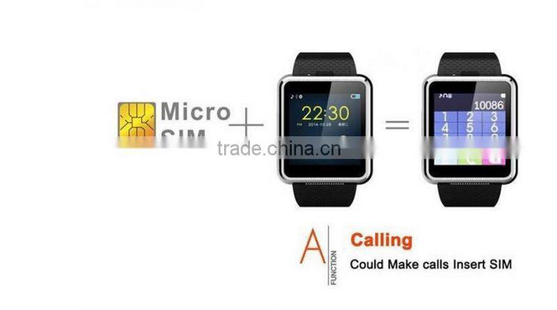 2015 Smart watch ,android watch phone,dual sim wrist watch mobile phone