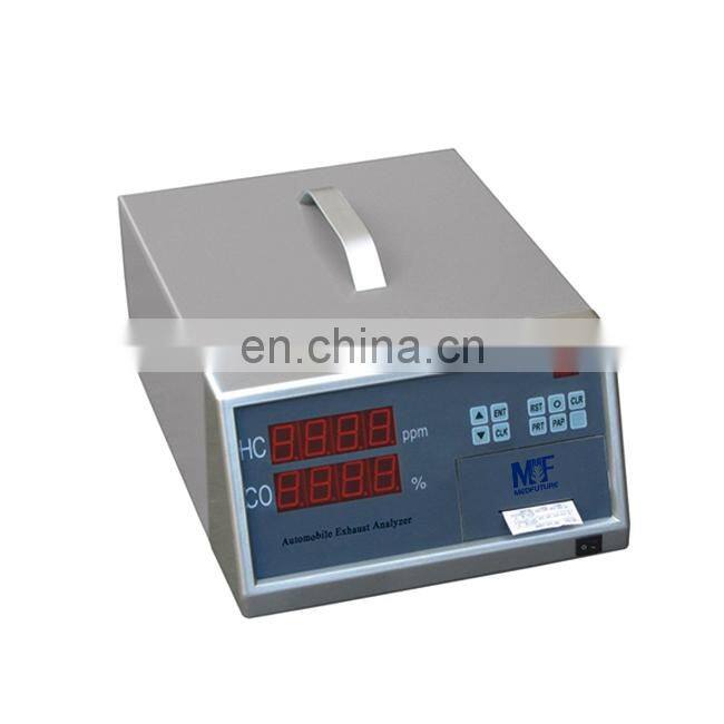 Medfuture CO, CO2, O2 and NOx High Quality Gas Concentration Automobile Exhaust Analyzer