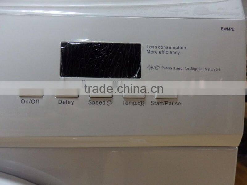 Washing Maching Laundry Front Lading with Spin-drying