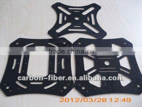 carbon fiber Uni laminated plate with glossy finished
