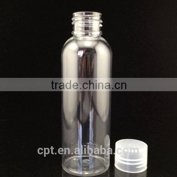 100% new material 120ml PET bottle with screw cap