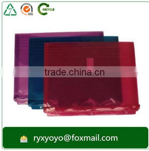 a4 size waterproof hard plastic clear document carrying file bag